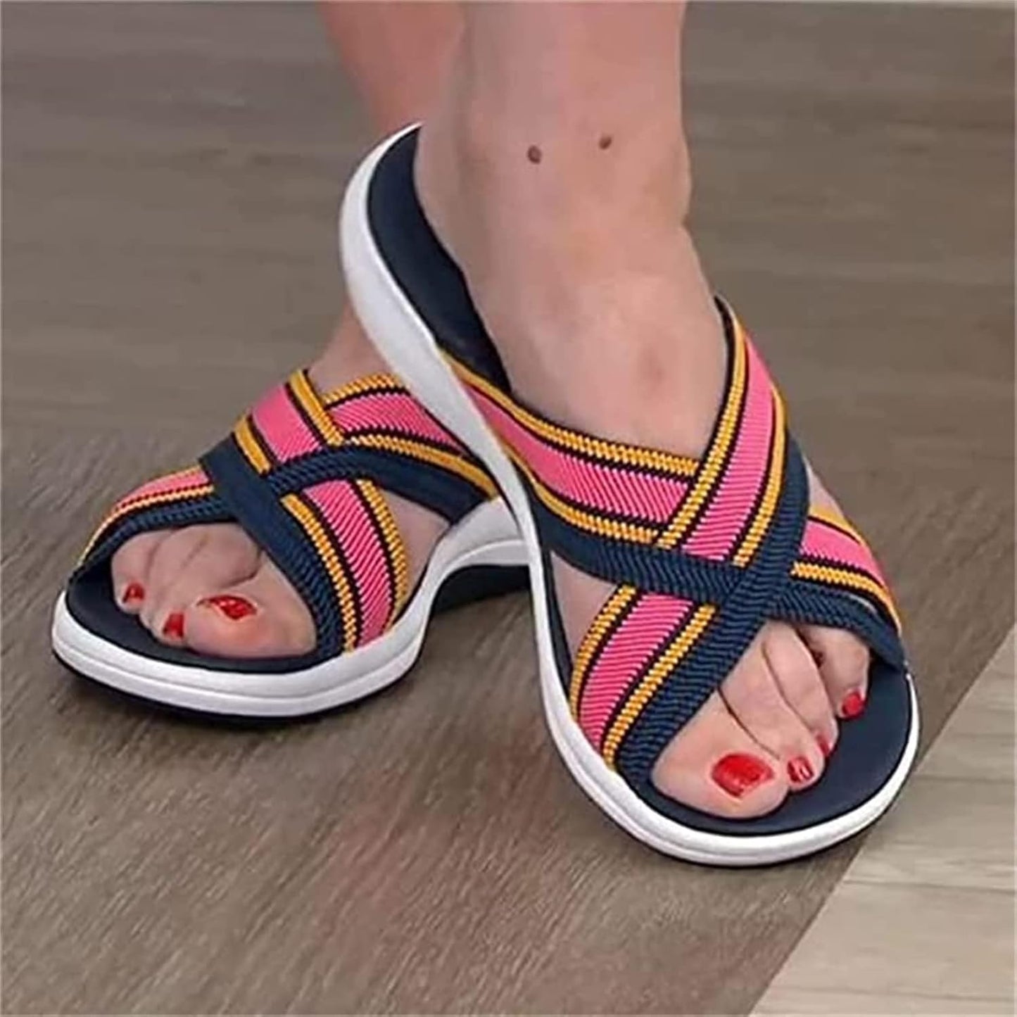 Aveline Comfort Slide Sandals 6