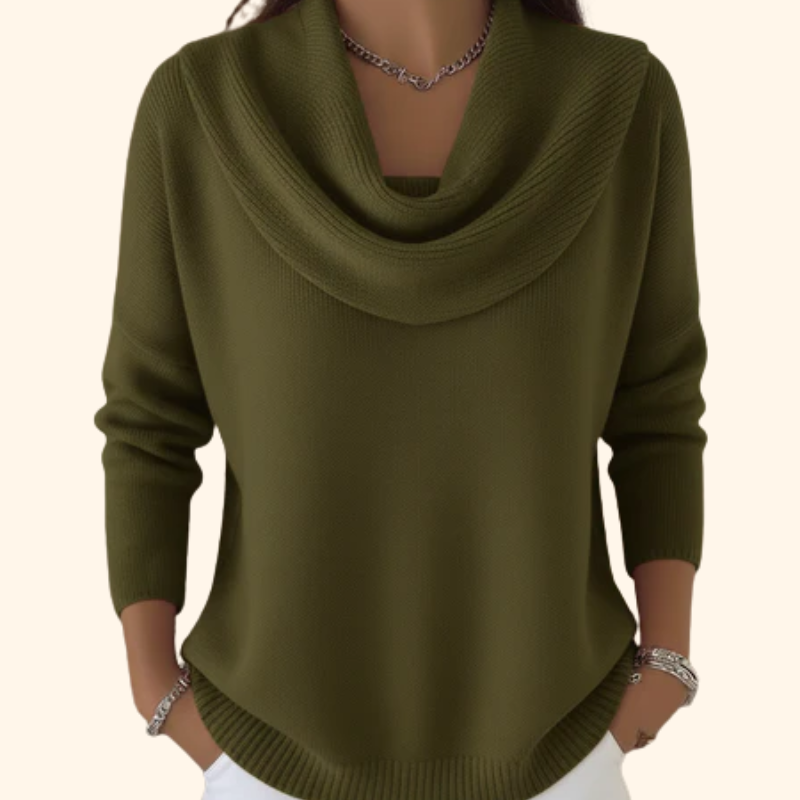 Celia Draped Sweater 2