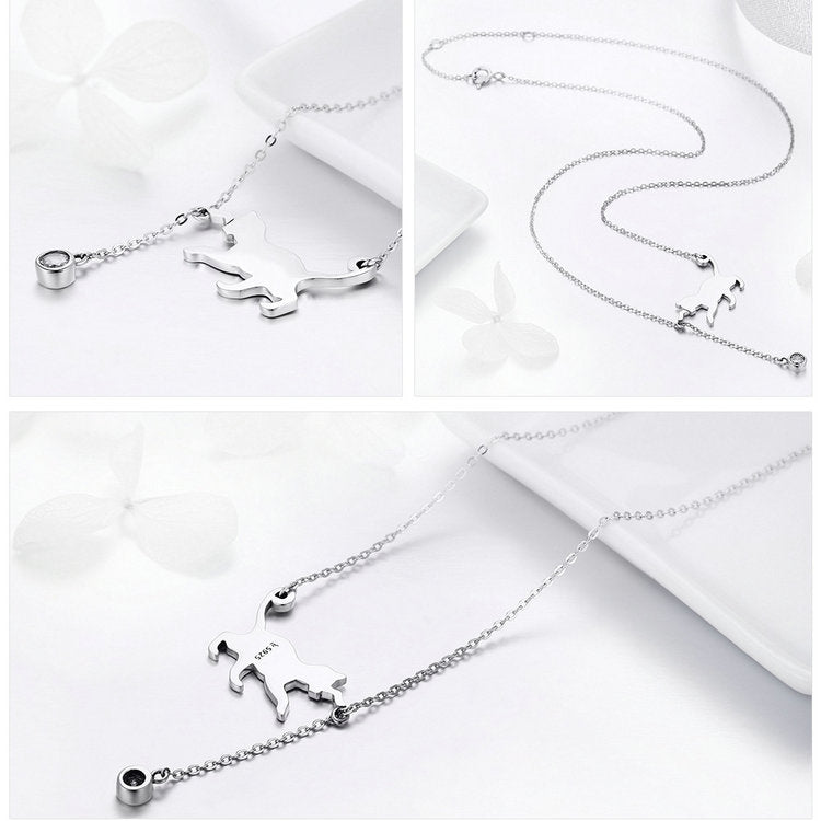 Cleo Cat Pendant Necklace 1