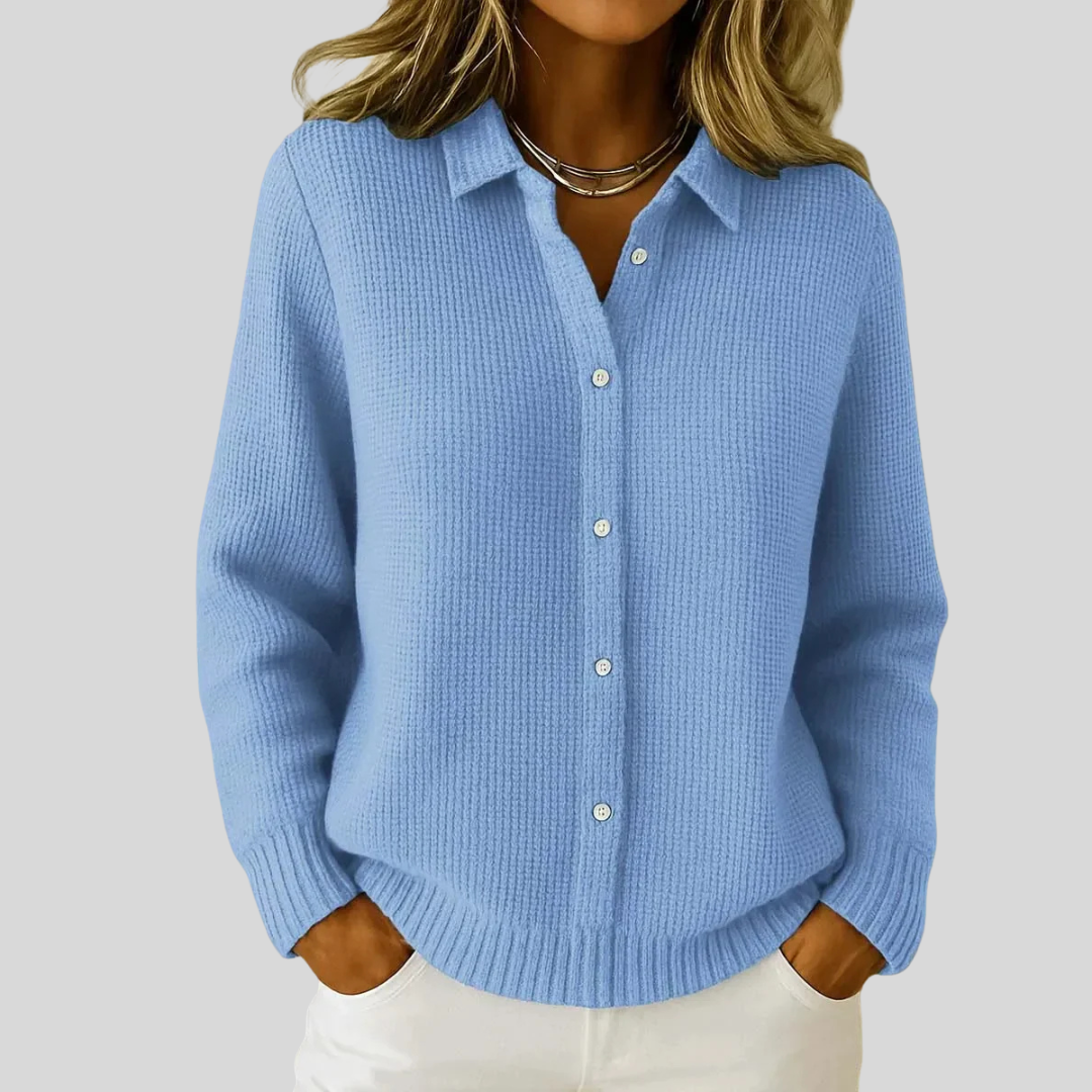 Elara Cozy Long Cardigan 0