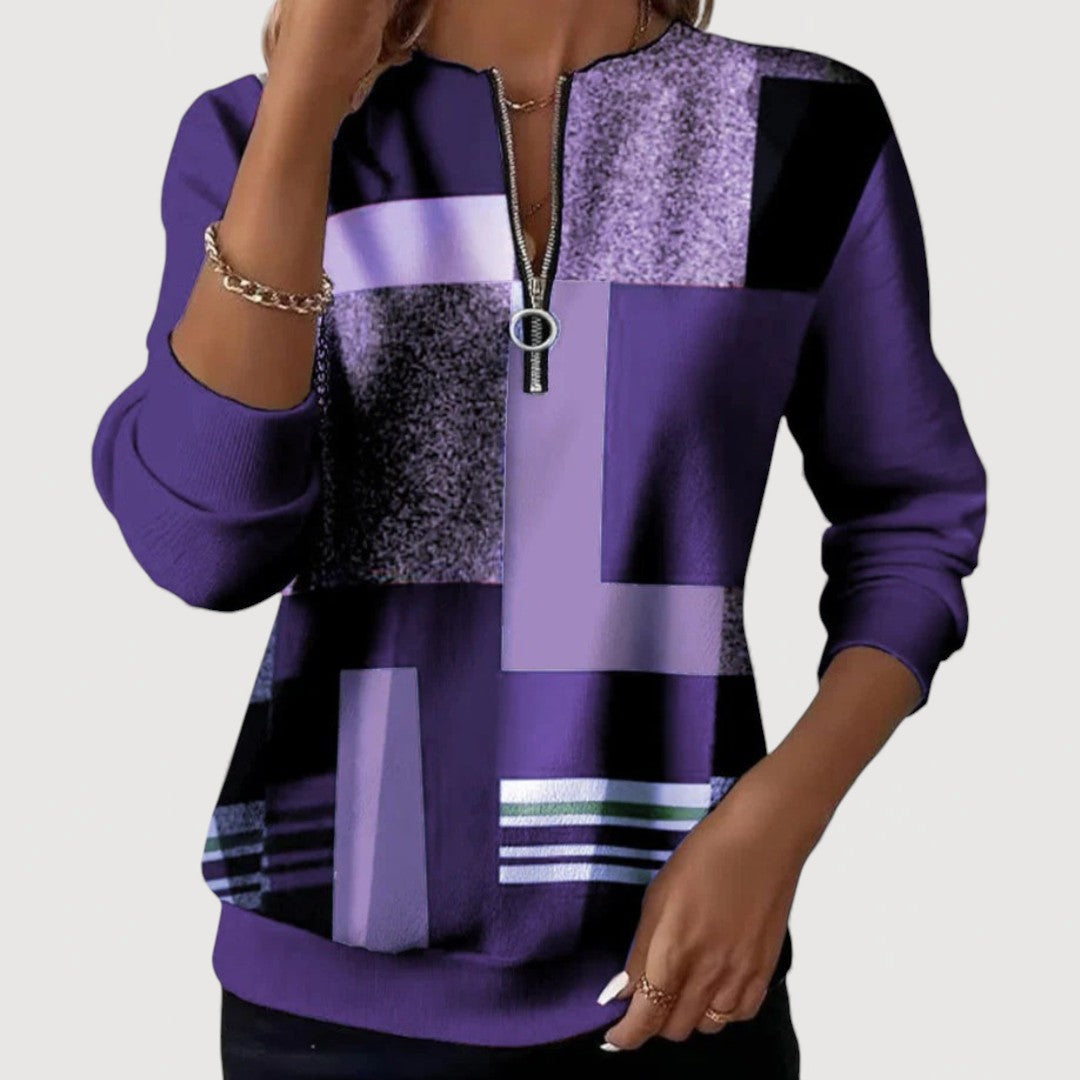 Elena Cosy Zip Jumper 2