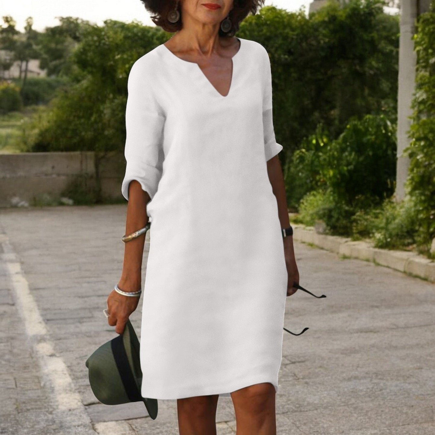Jasmine Flattering Midi Dress 5