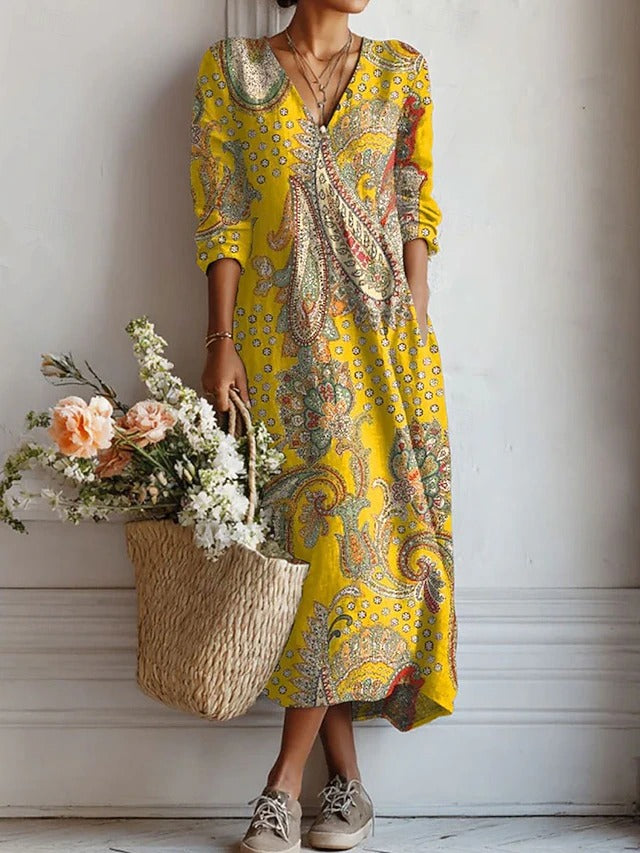 Calandra - Everyday Vibrant Summer Dress