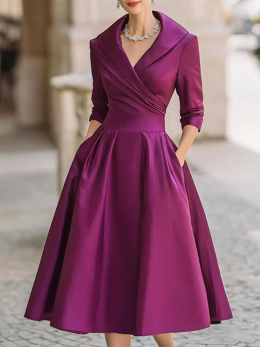 Eleonora - Elegant Midi Dress