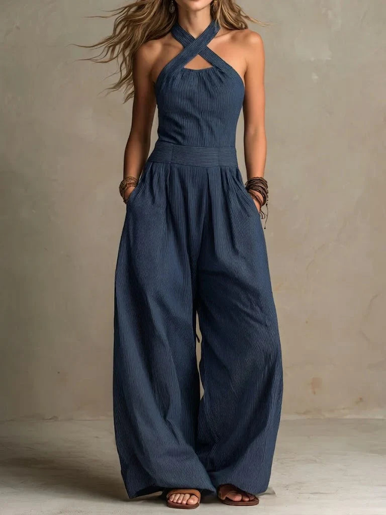 Esmée - Effortless Linen Blend Jumpsuit