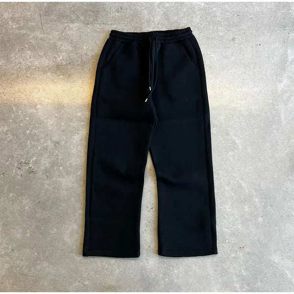 Men's hooded hoodie and full-length jogger set