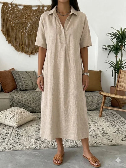 Briar - Polo Collar Casual Dress