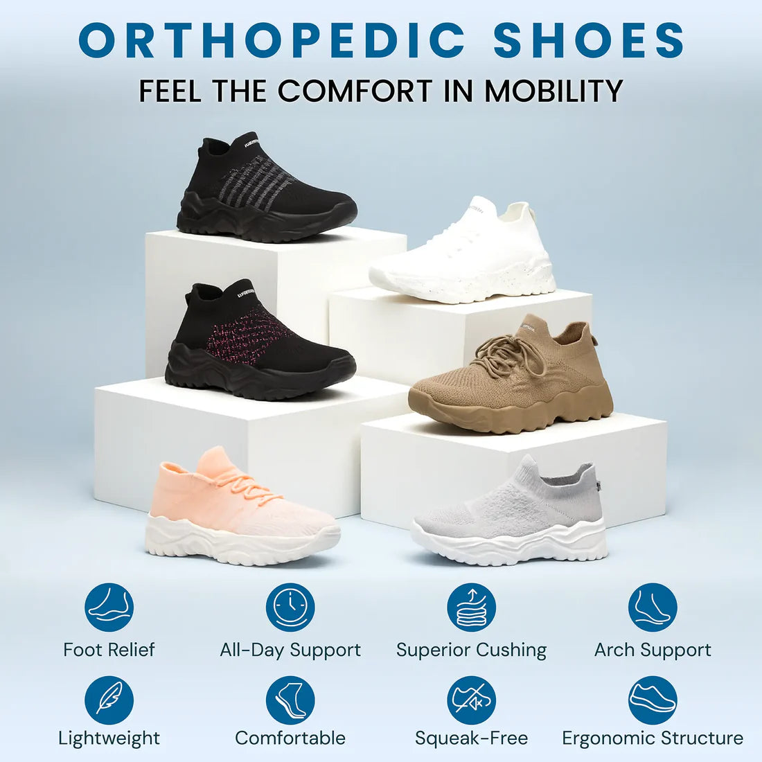 Elowen Orthopedic Sport Sneakers