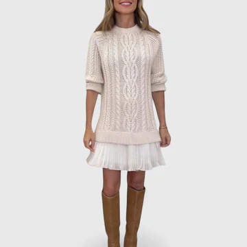Aisling Cable Knit Classic Sweater