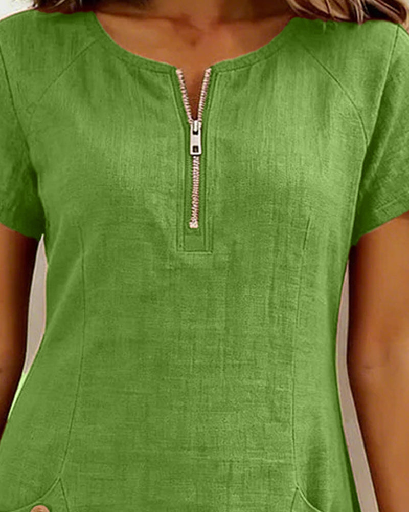 Estella - Comfortable A-Line Dress