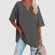 Women's V-Neck T-Shirt — Lightweight Short-Sleeve Summer Tee