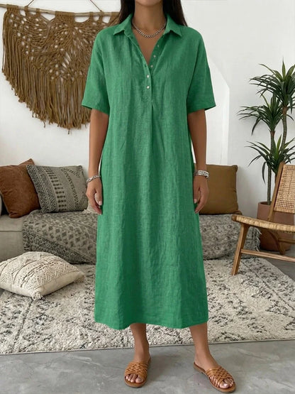 Briar - Polo Collar Casual Dress