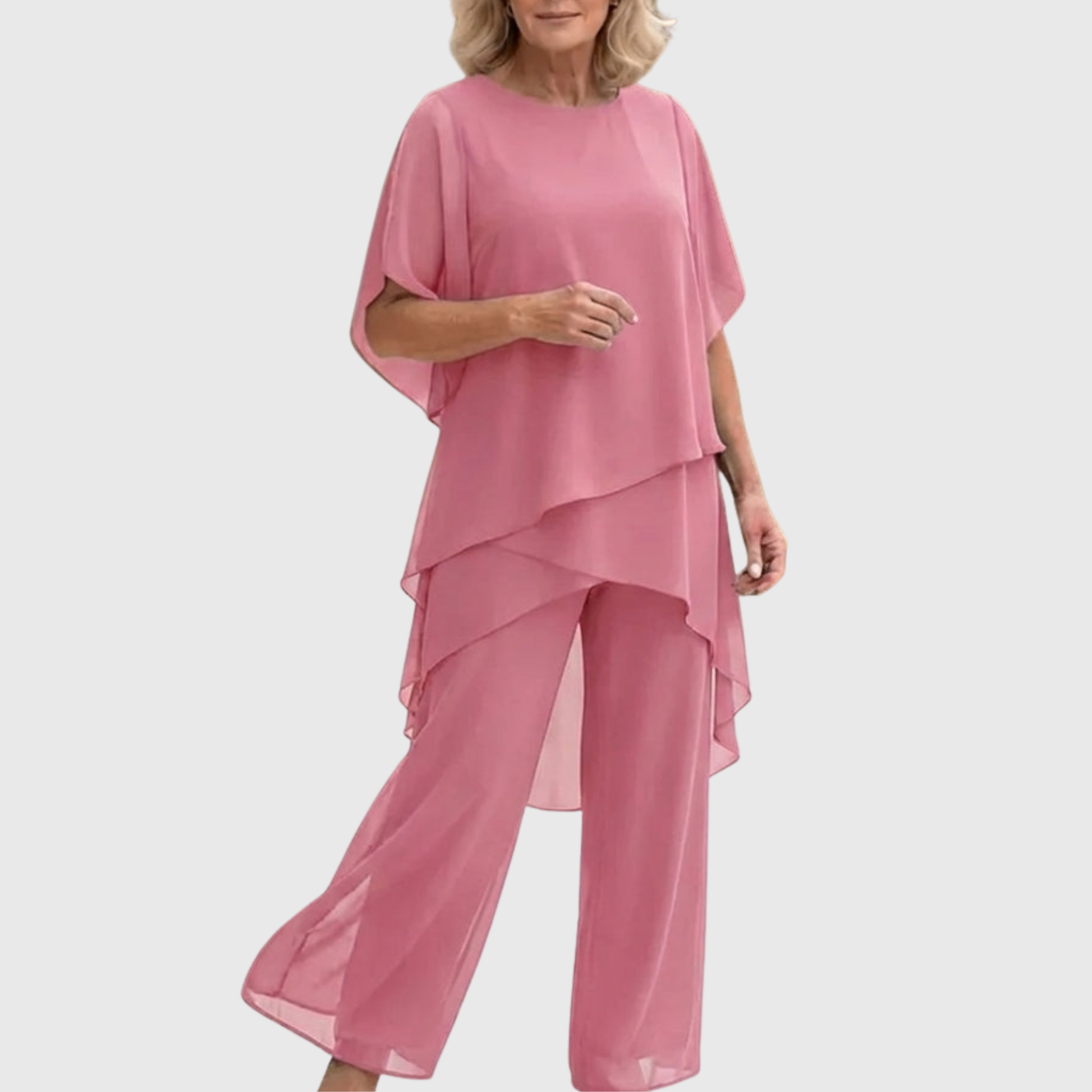 Zephyra - Draped Palazzo Suit