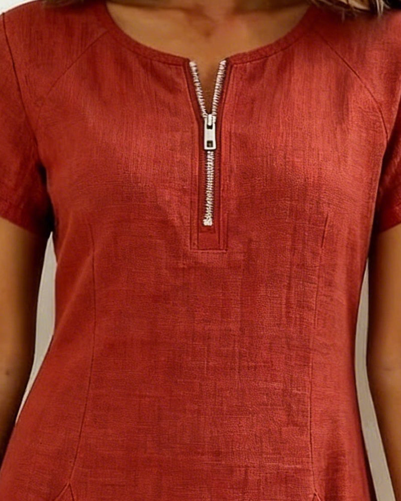 Estella - Comfortable A-Line Dress