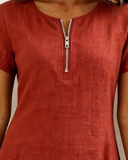 Estella - Comfortable A-Line Dress