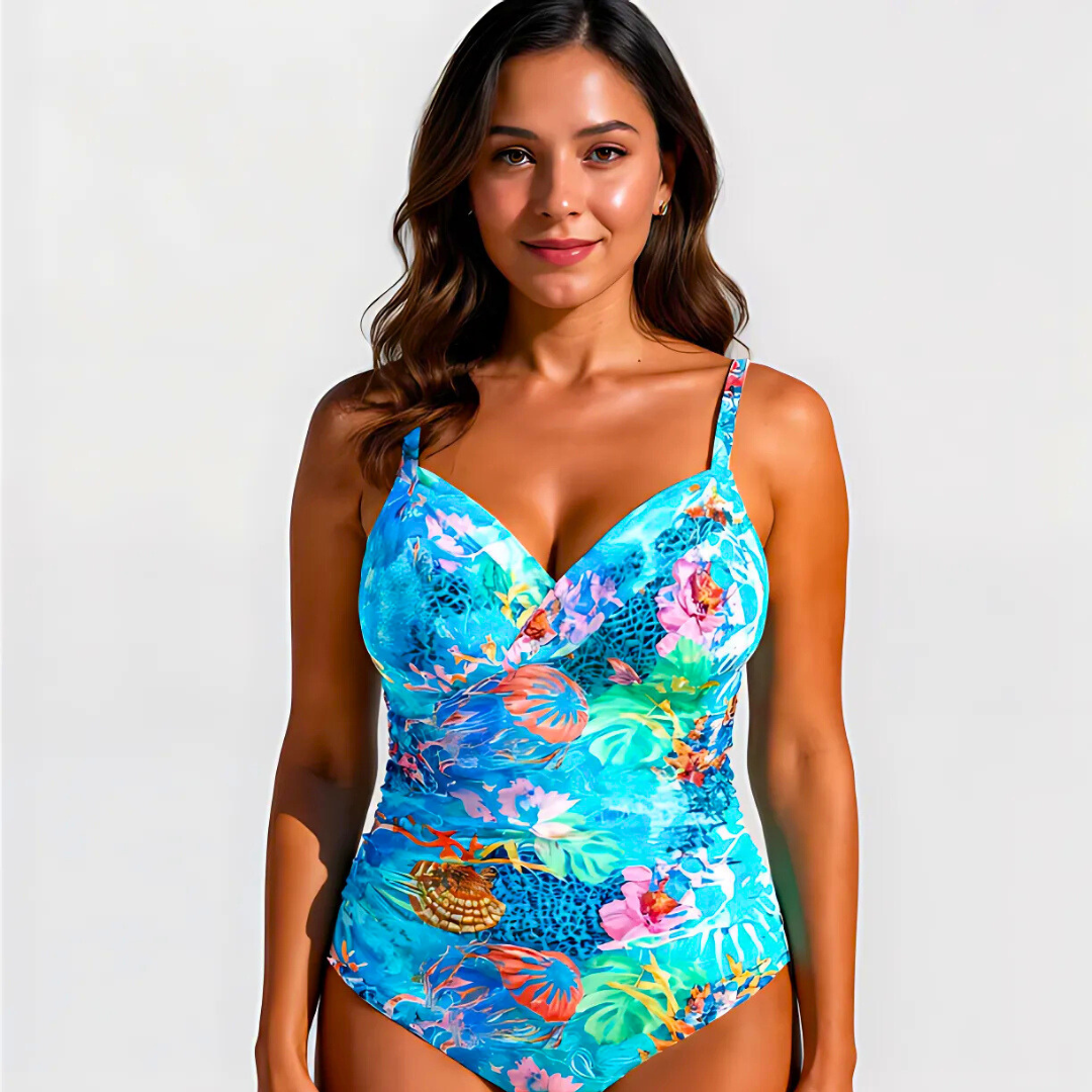 Marlowe Ruched One Piece Swimsuit