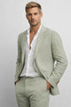 Men's Two Piece Suit, Notch Lapel Blazer and Pants, Slim Fit