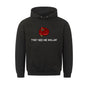 Graphic hoodie with drawstring hood, long sleeves and rolling pin chest print