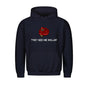 Graphic hoodie with drawstring hood, long sleeves and rolling pin chest print
