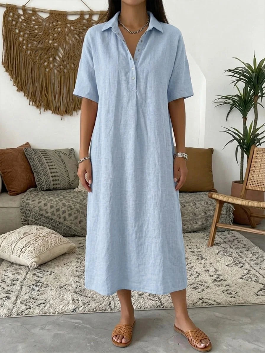 Briar - Polo Collar Casual Dress