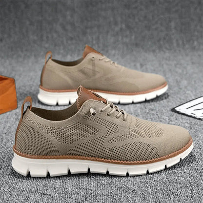 Men's Breathable Knit Sneakers – Ultra-Cushioned Lightweight Trainers 6