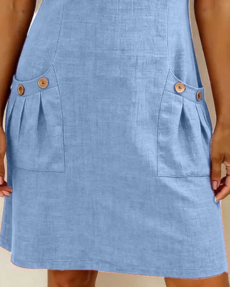 Estella - Comfortable A-Line Dress