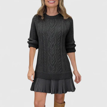 Aisling Cable Knit Classic Sweater