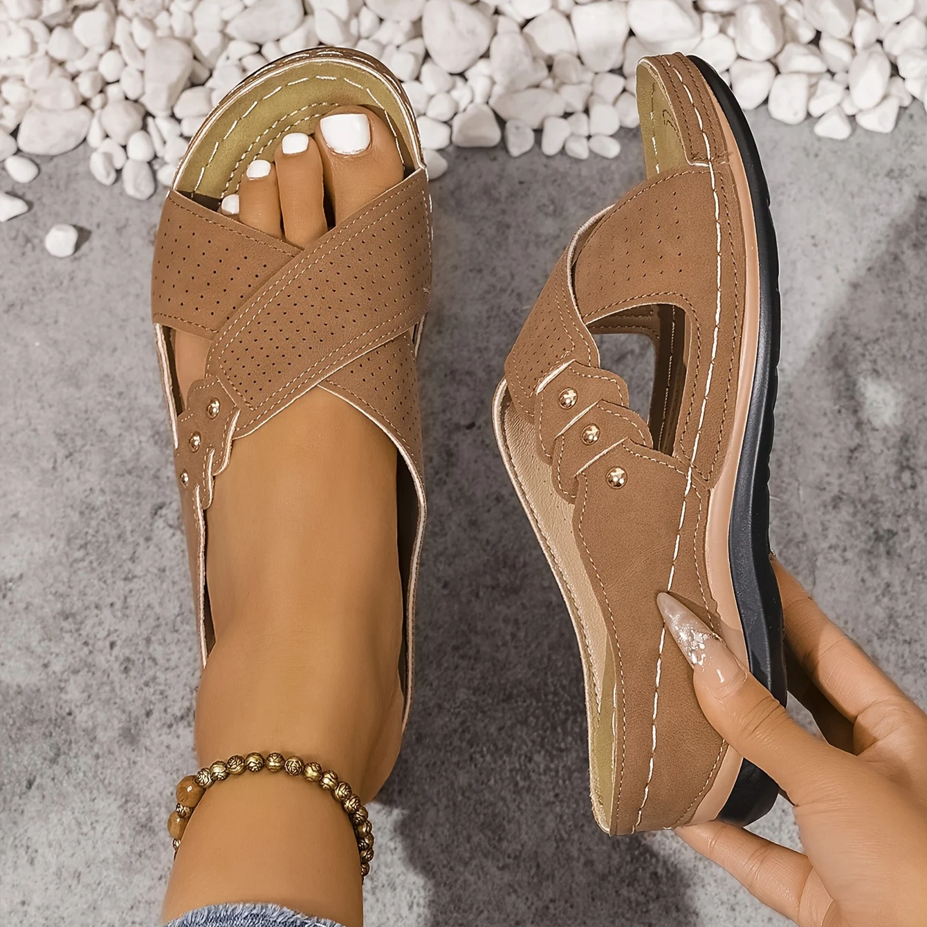 Alani - Orthopaedic Wedge Sandals