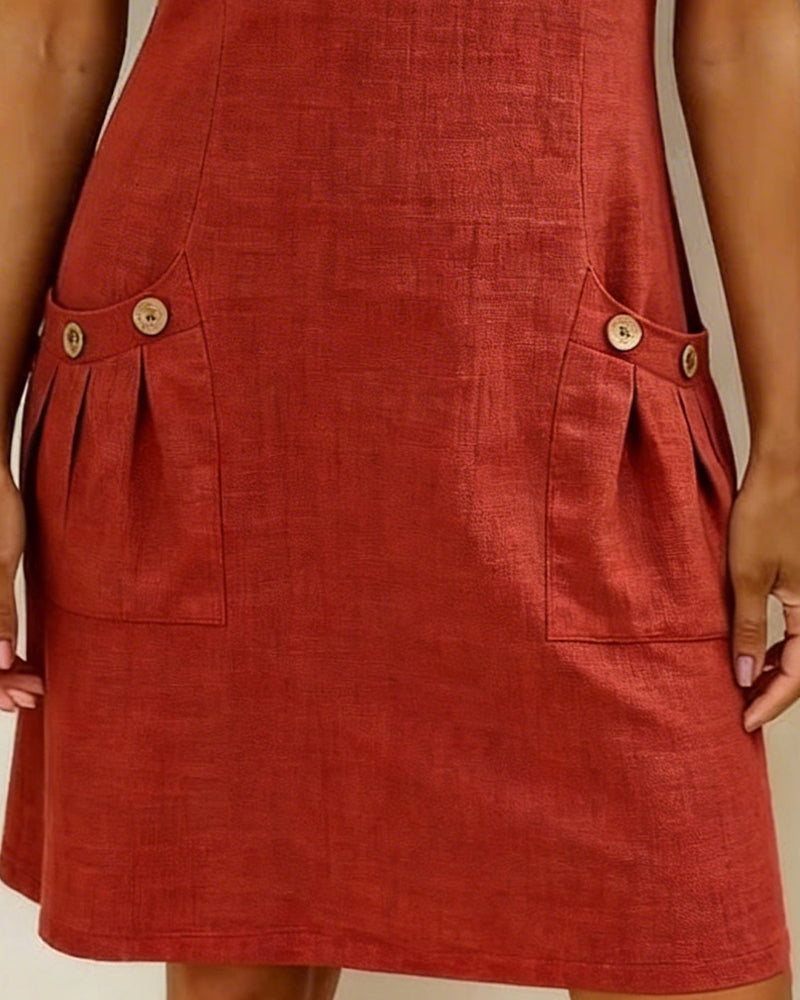 Estella - Comfortable A-Line Dress