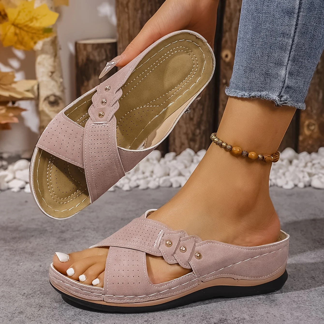 Alani - Orthopaedic Wedge Sandals