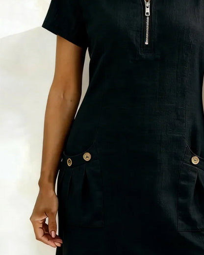 Estella - Comfortable A-Line Dress