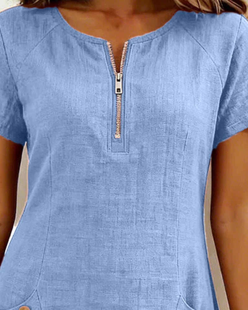 Estella - Comfortable A-Line Dress