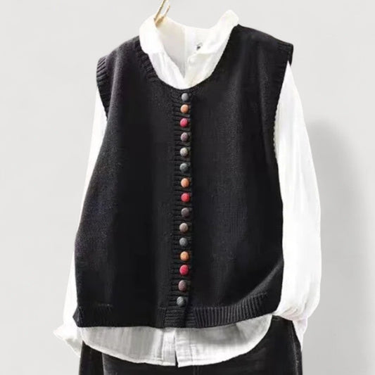 Alyssa Classic Knitted Vest 0