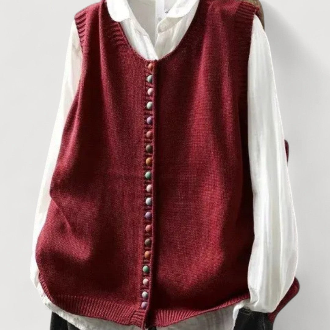 Alyssa Classic Knitted Vest 4