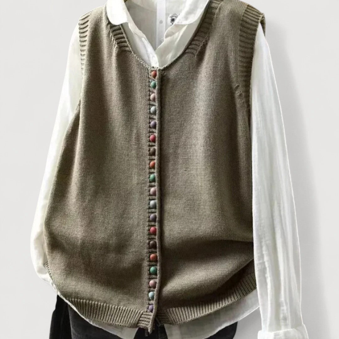 Alyssa Classic Knitted Vest 5