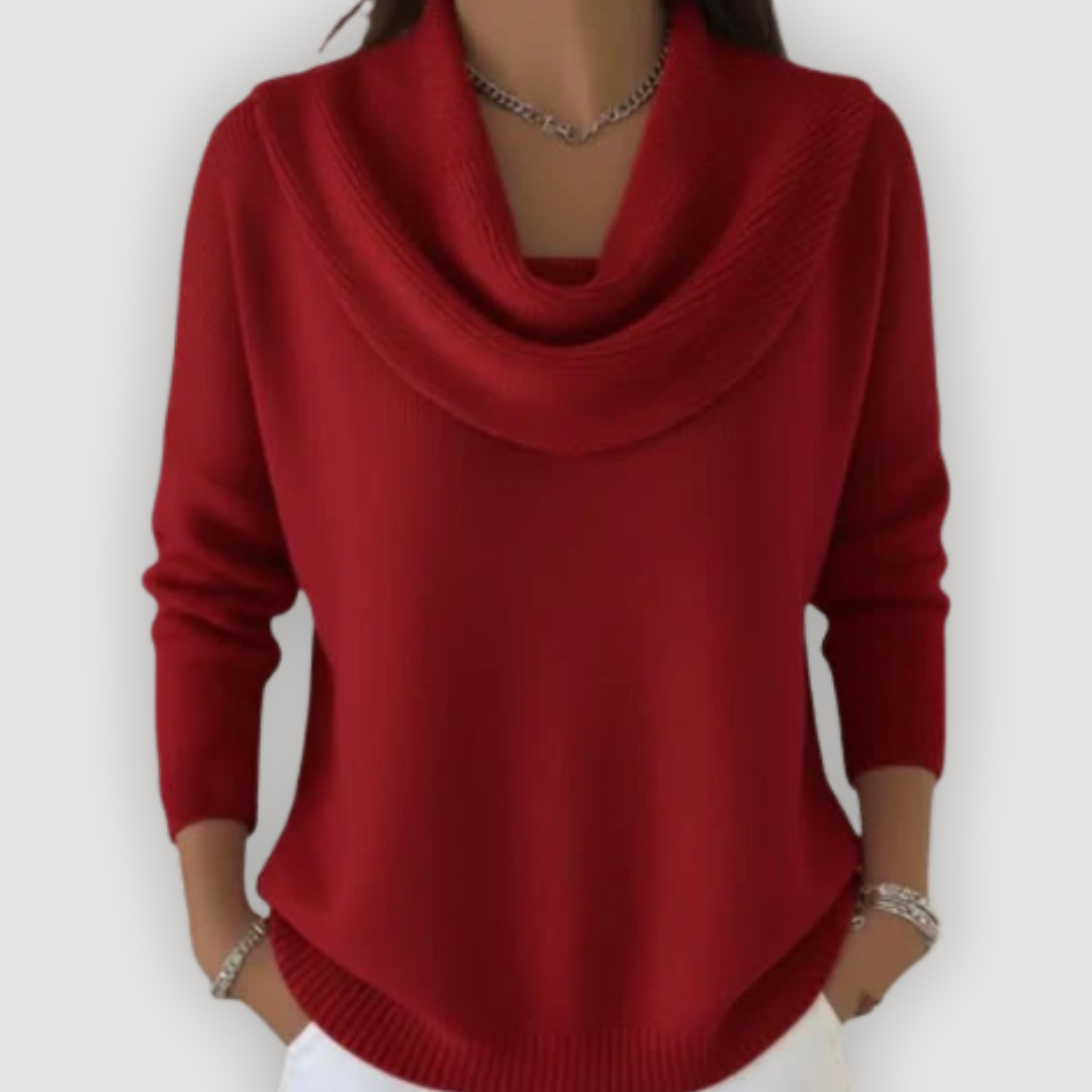 Alyssa Cozy Cowl Sweater 1