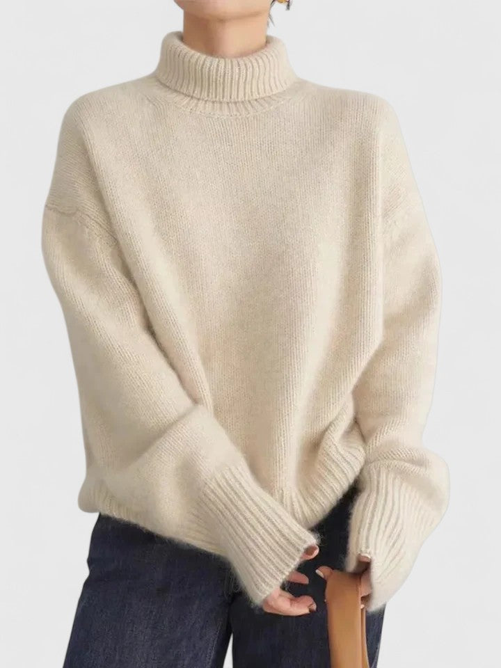 Alyssa High Collar Sweater 2