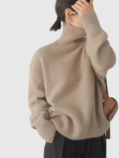 Alyssa High Collar Sweater 5