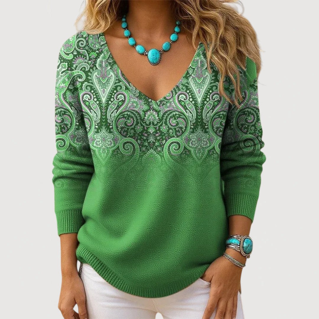 Alyssa V-Neck Top 3