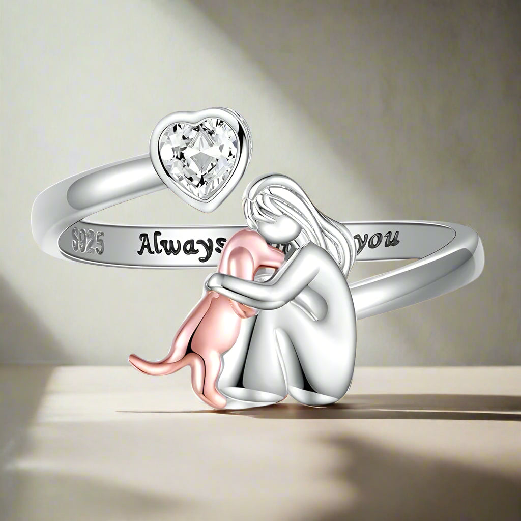 Amara Adjustable Dog Ring 0