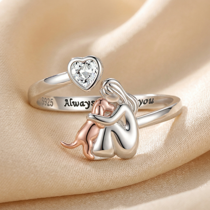 Amara Adjustable Dog Ring 1