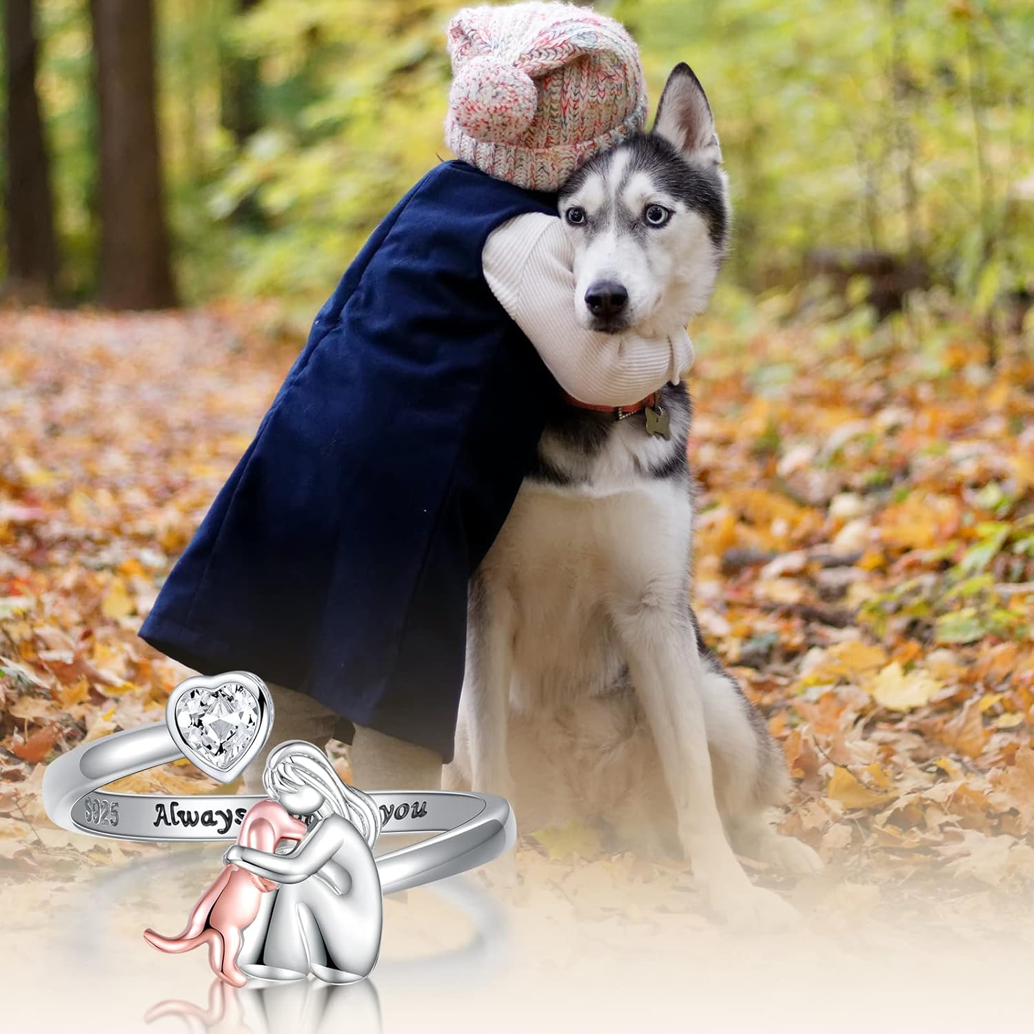 Amara Adjustable Dog Ring 4