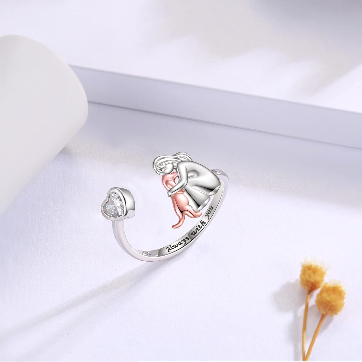 Amara Adjustable Dog Ring 5