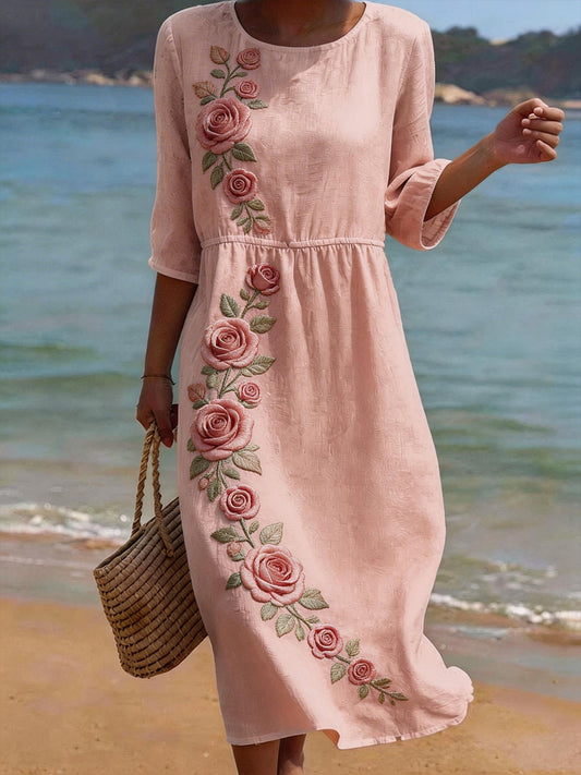 Amaris Floral Midi Dress 1
