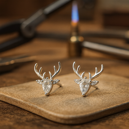 Aurelia Antler Earrings 1