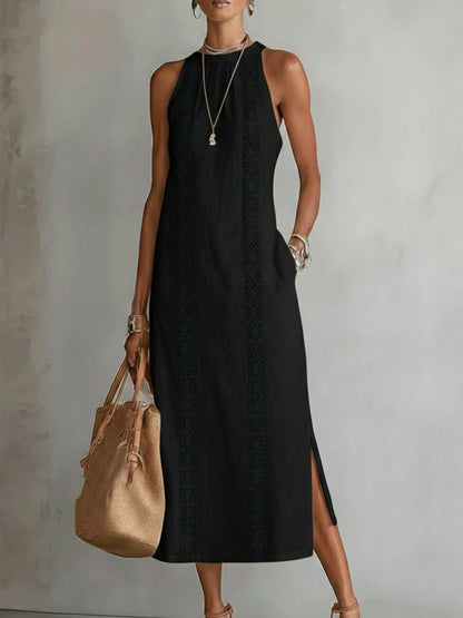 Aurelia Lace Detail Midi Dress 8