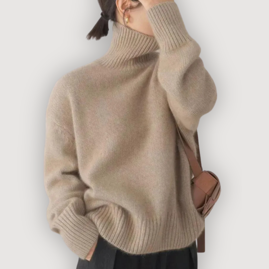 Ava Cozy Turtleneck Sweater 1