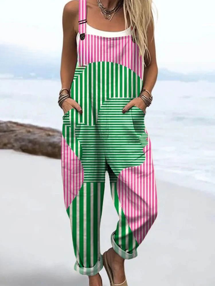 Ayla Abstract Jumpsuit 0