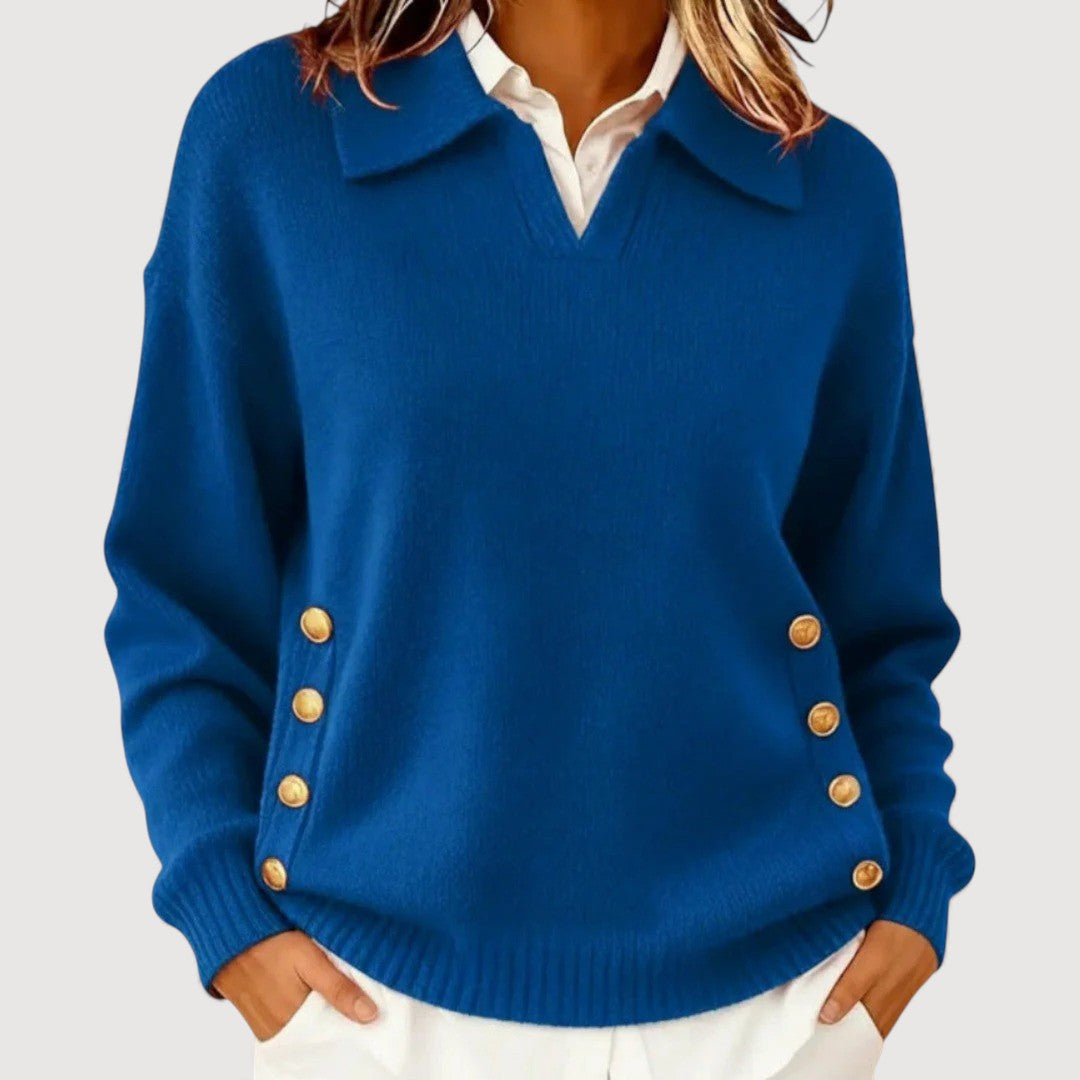 Ayla Button Detail Jumper 5