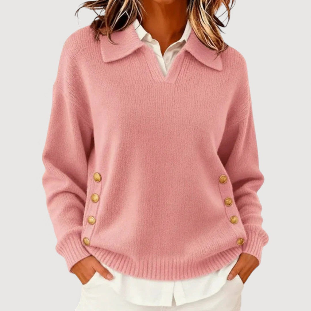 Ayla Button Detail Jumper 6